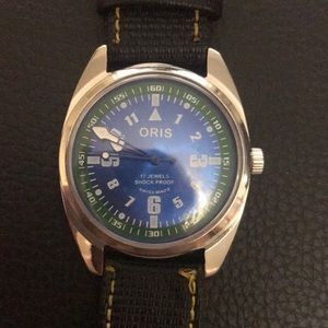 Vintage restored Oris mechanical manual wind watch